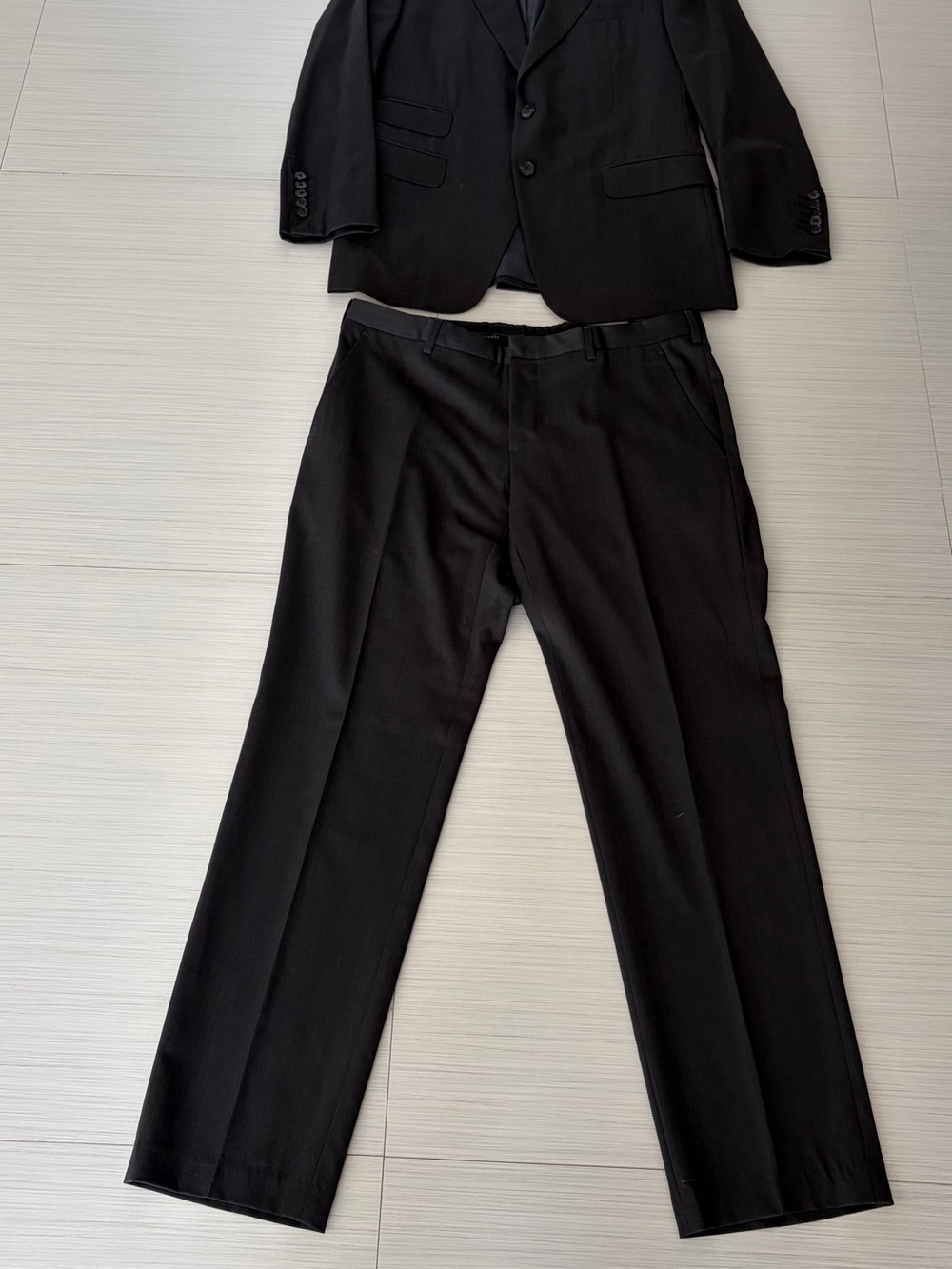 Gucci Men's Black Two-Piece Suit - Jacket & Trousers